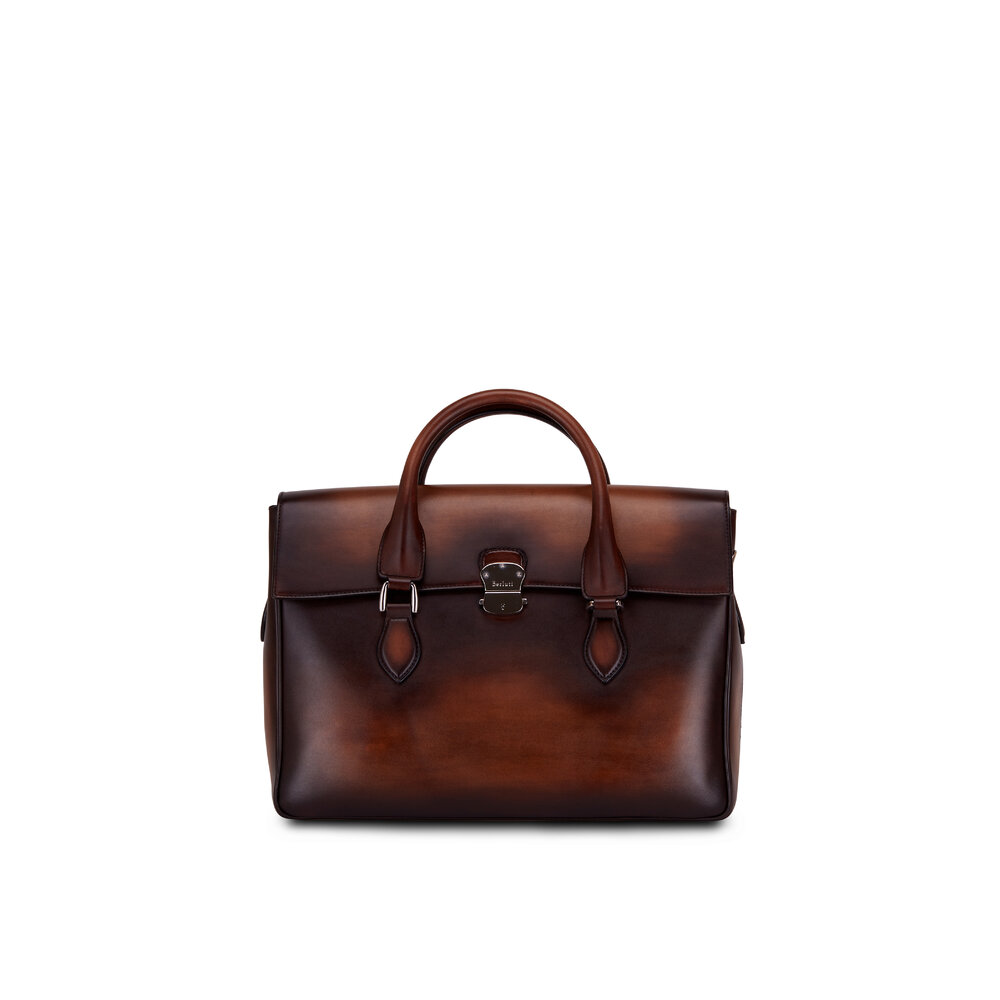 Berluti - E Mio Leather Briefcase | Mitchell Stores