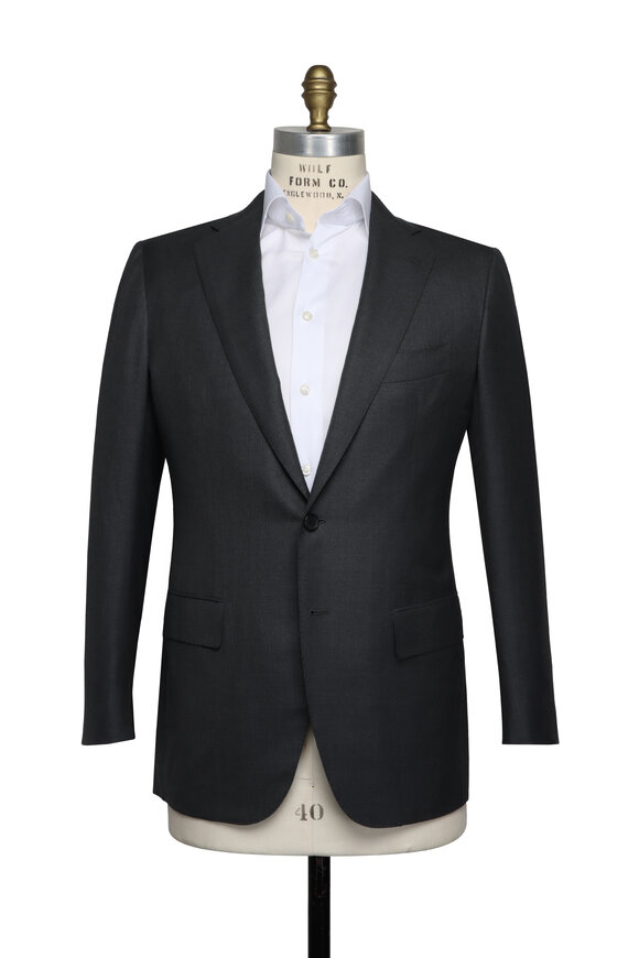 Tom Ford - O'Connor Dark Gray Super 120's Suit | Mitchell Stores