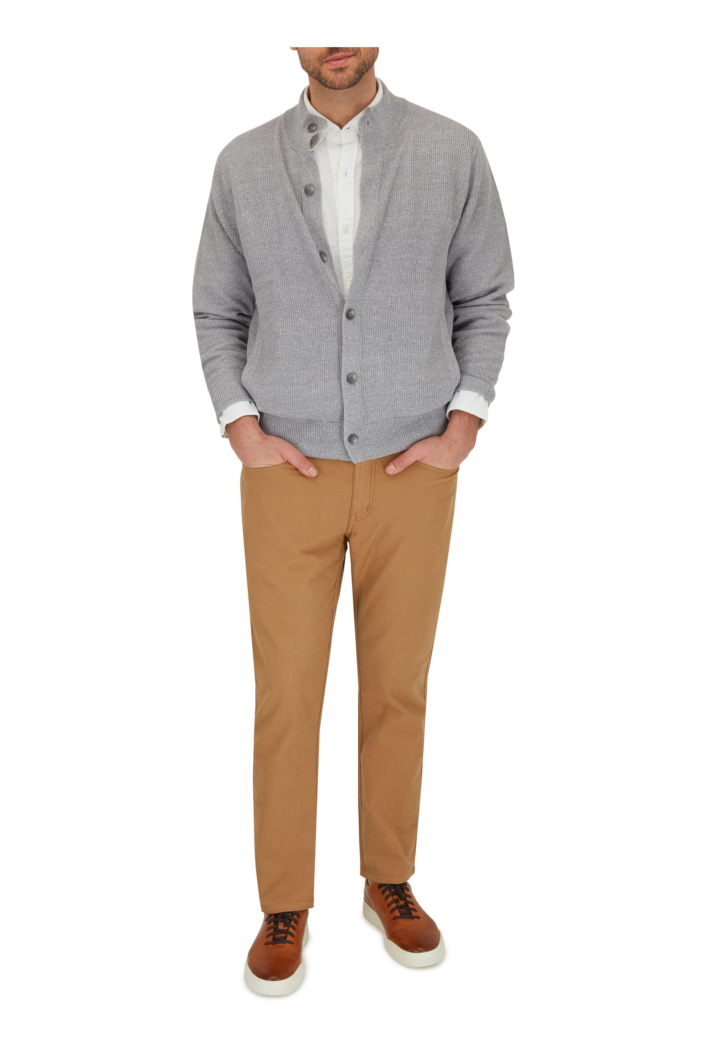 Peter Millar Wayfare Five-Pocket Pant in Herb – Boardroom Clothing Company
