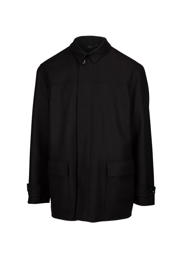 Brioni Escorial Black Field Jacket - view 1
