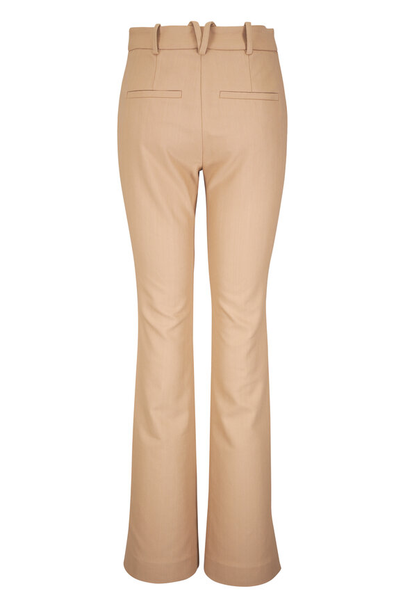 Veronica Beard Corbette Heritage Khaki Twill Tailored Pant - view 5