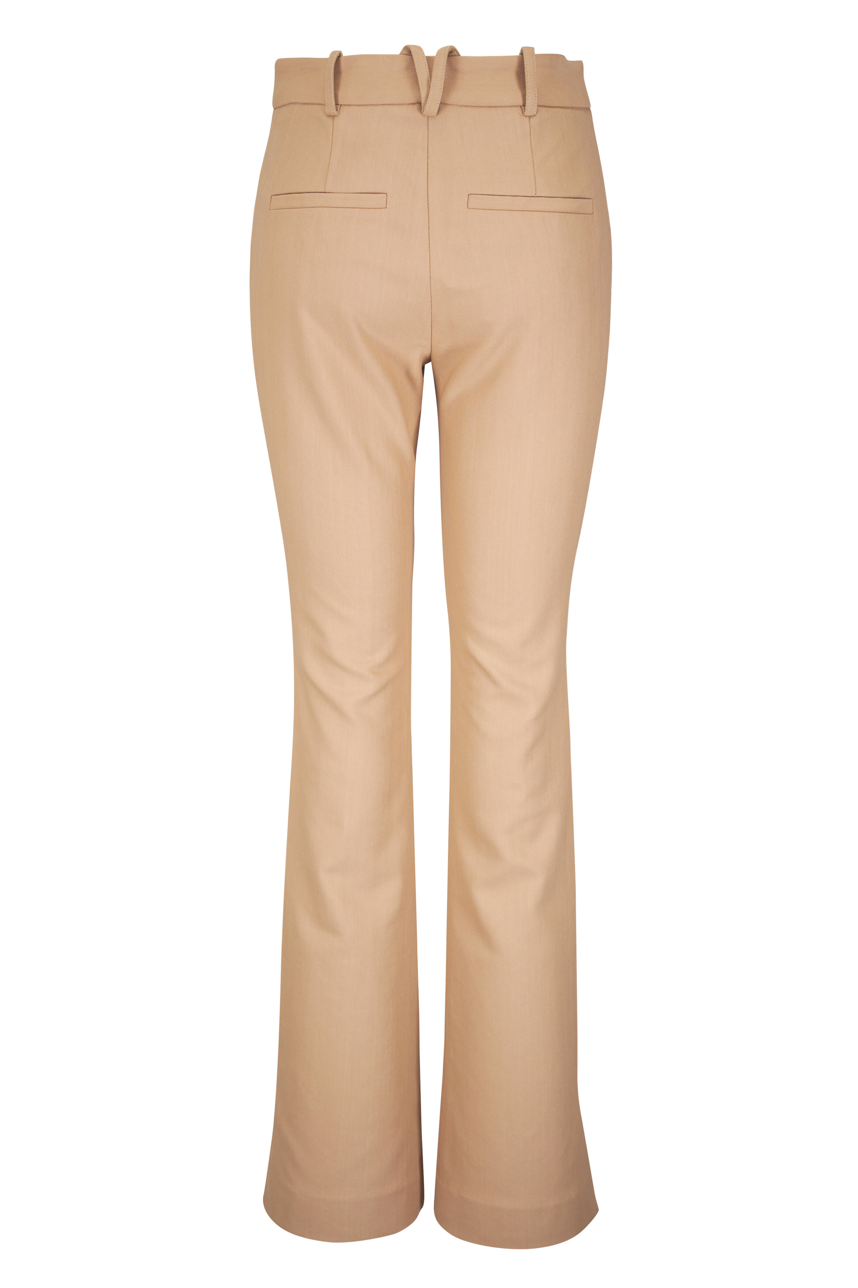 Veronica Beard - Corbette Heritage Khaki Twill Tailored Pant - view 2