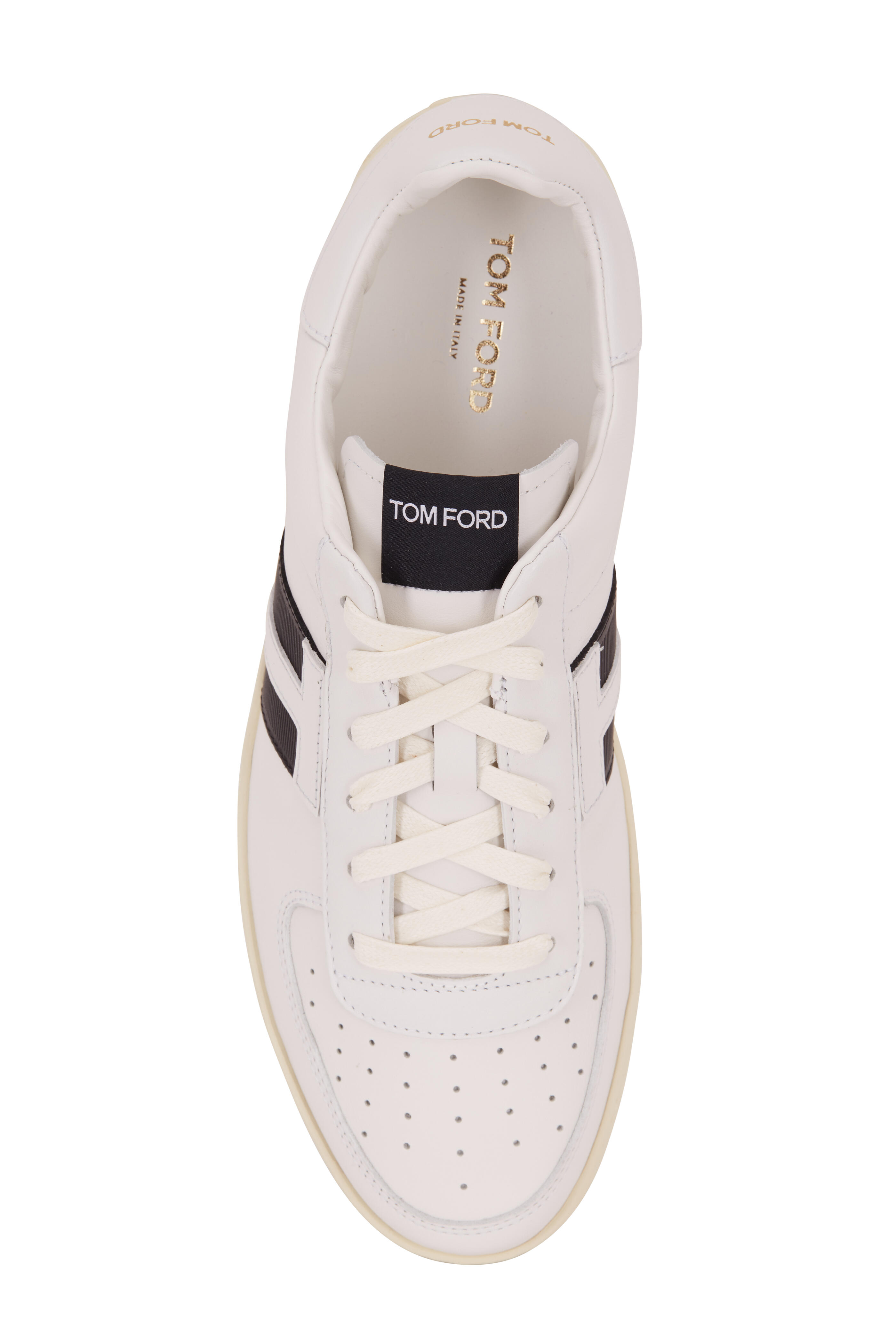 Tom Ford - Radcliffe White Leather Low-Top Sneaker