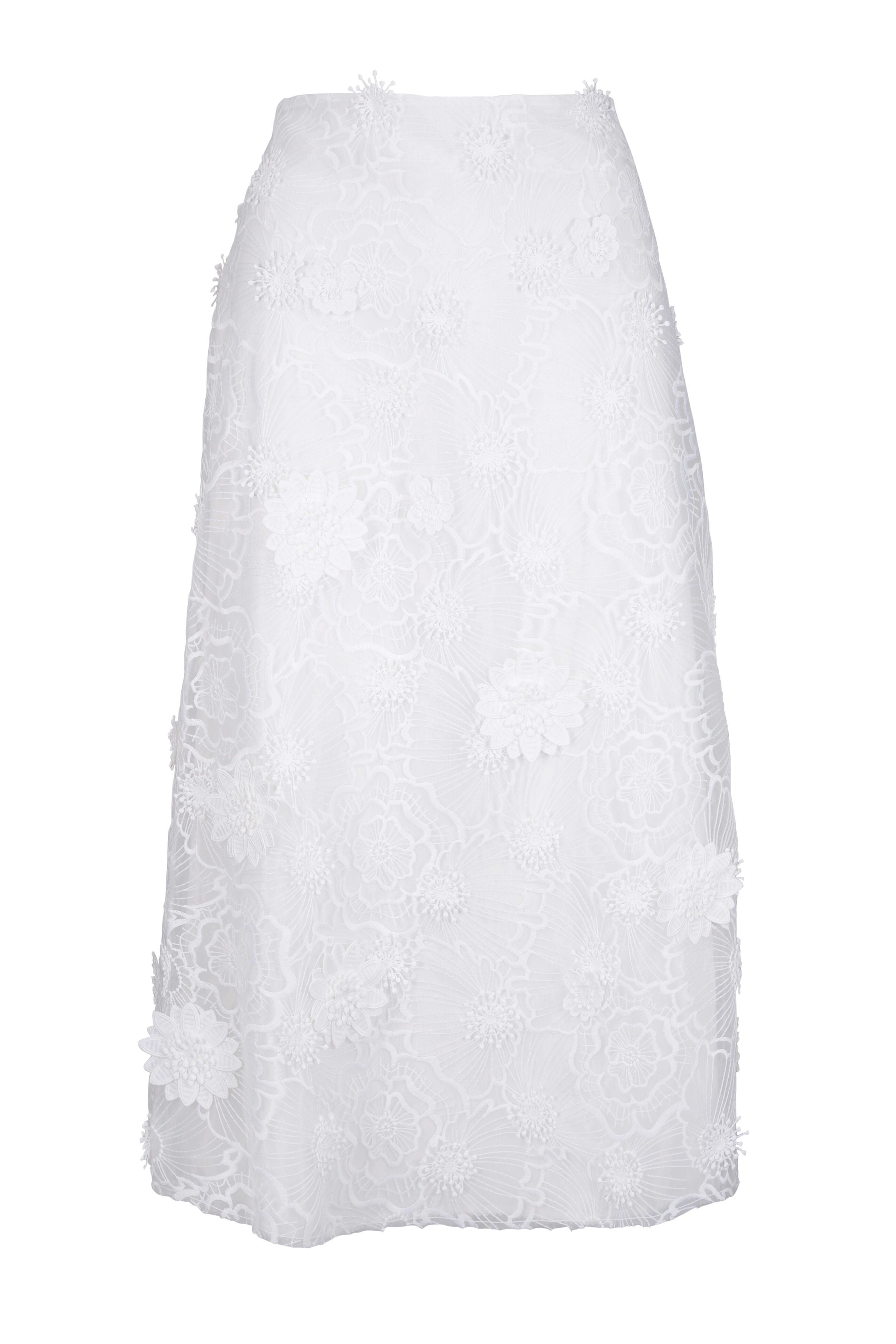 Dorothee Schumacher - Sheer Meadow Floral Organza Midi Skirt