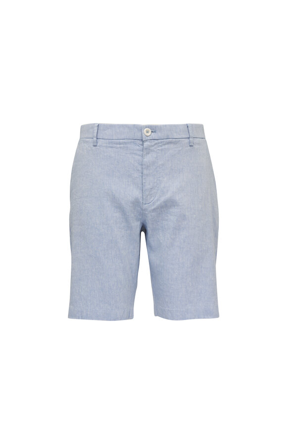 Deke Oasis Chambray Twill Bermuda Shorts
