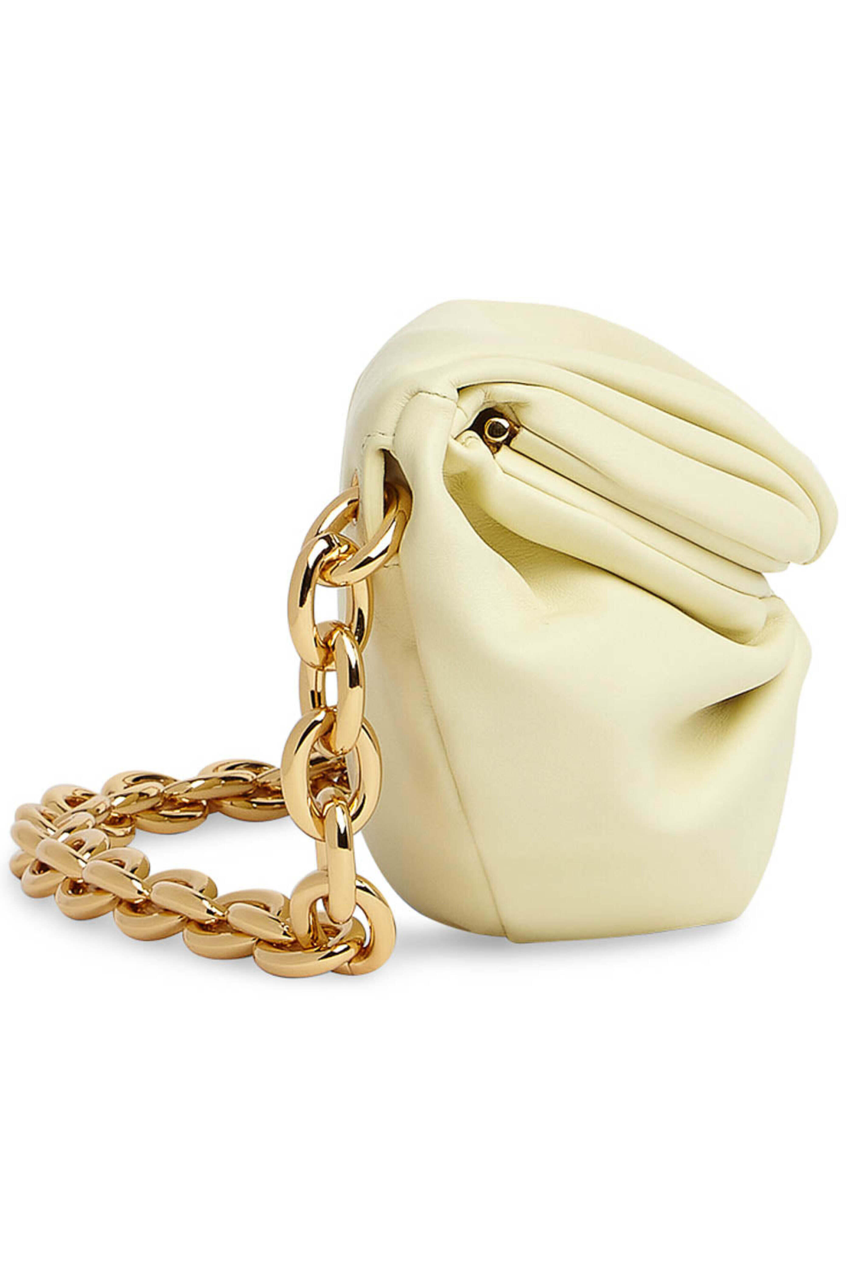 Bottega Veneta - Belt Chain Pouch in Ice Cream