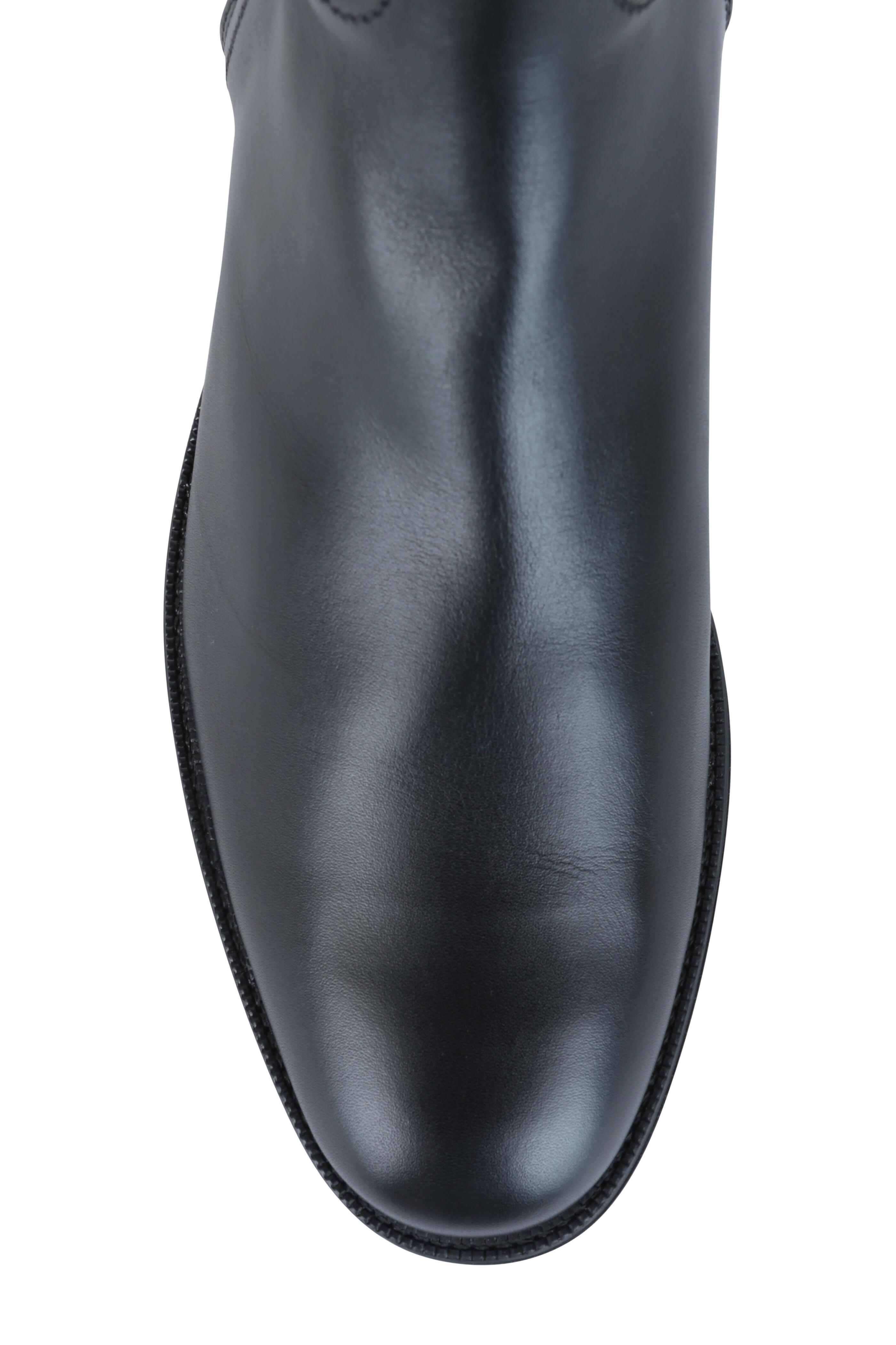 Tod's - Black Matte Leather Chelsea Boot