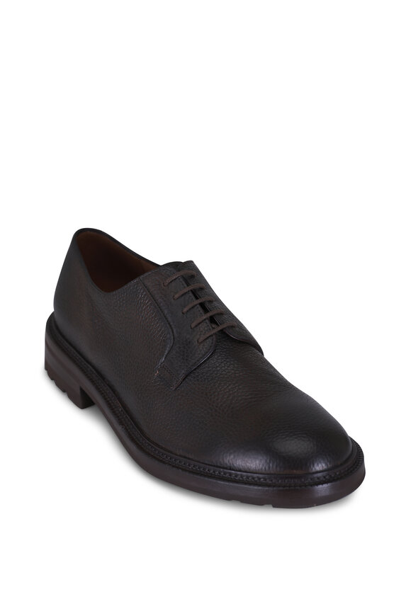 Fratelli Rossetti Montana Mogano Dark Brown Leather Dress Shoe