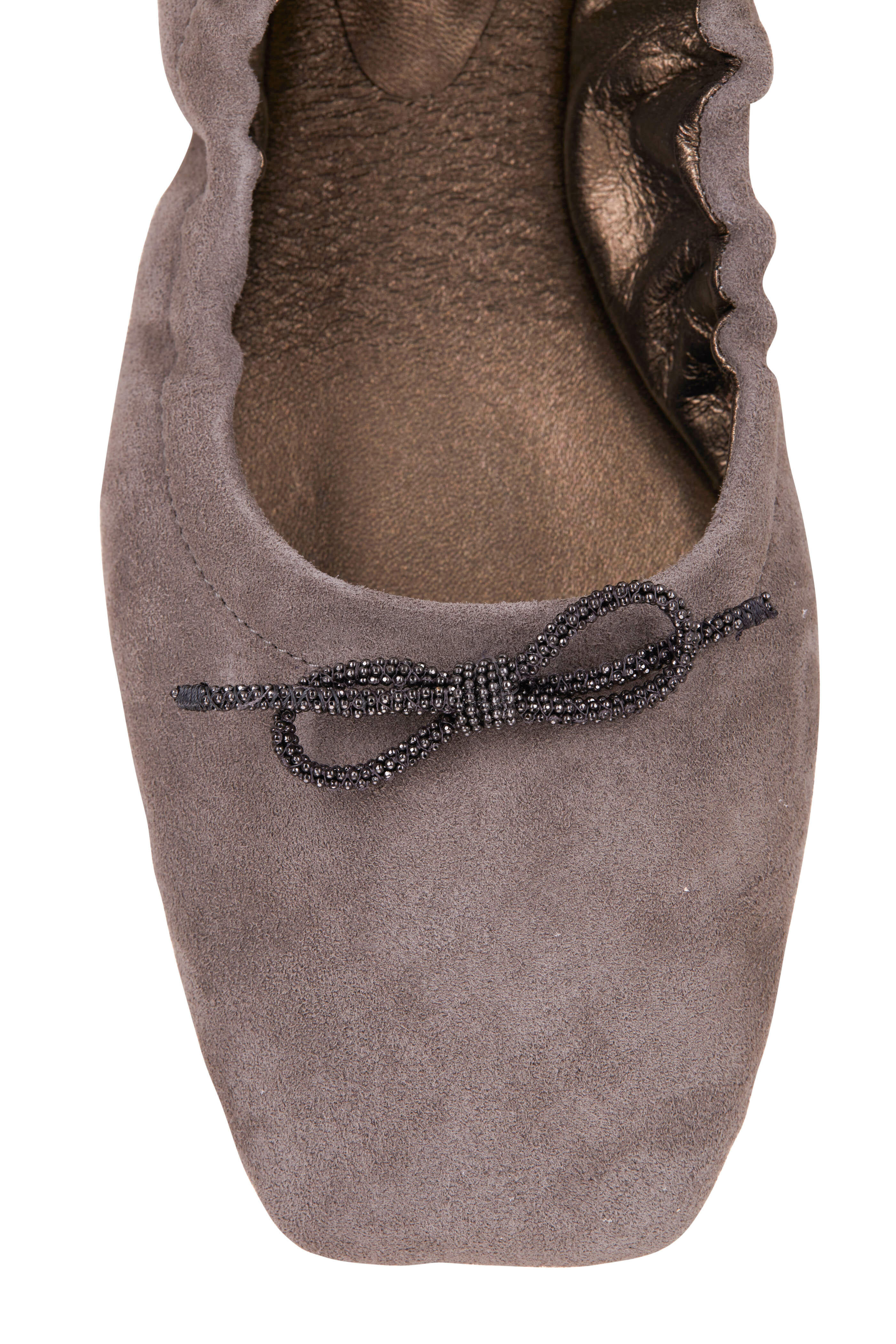 Dark gray hot sale ballet flats