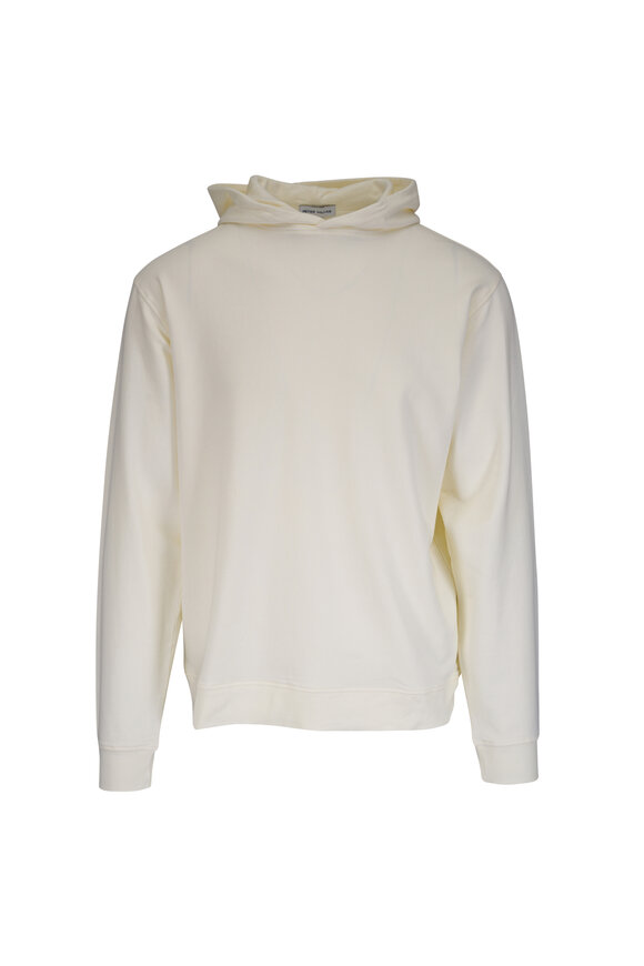 Peter Millar Oasis Cream Cotton Hoodie - view 1