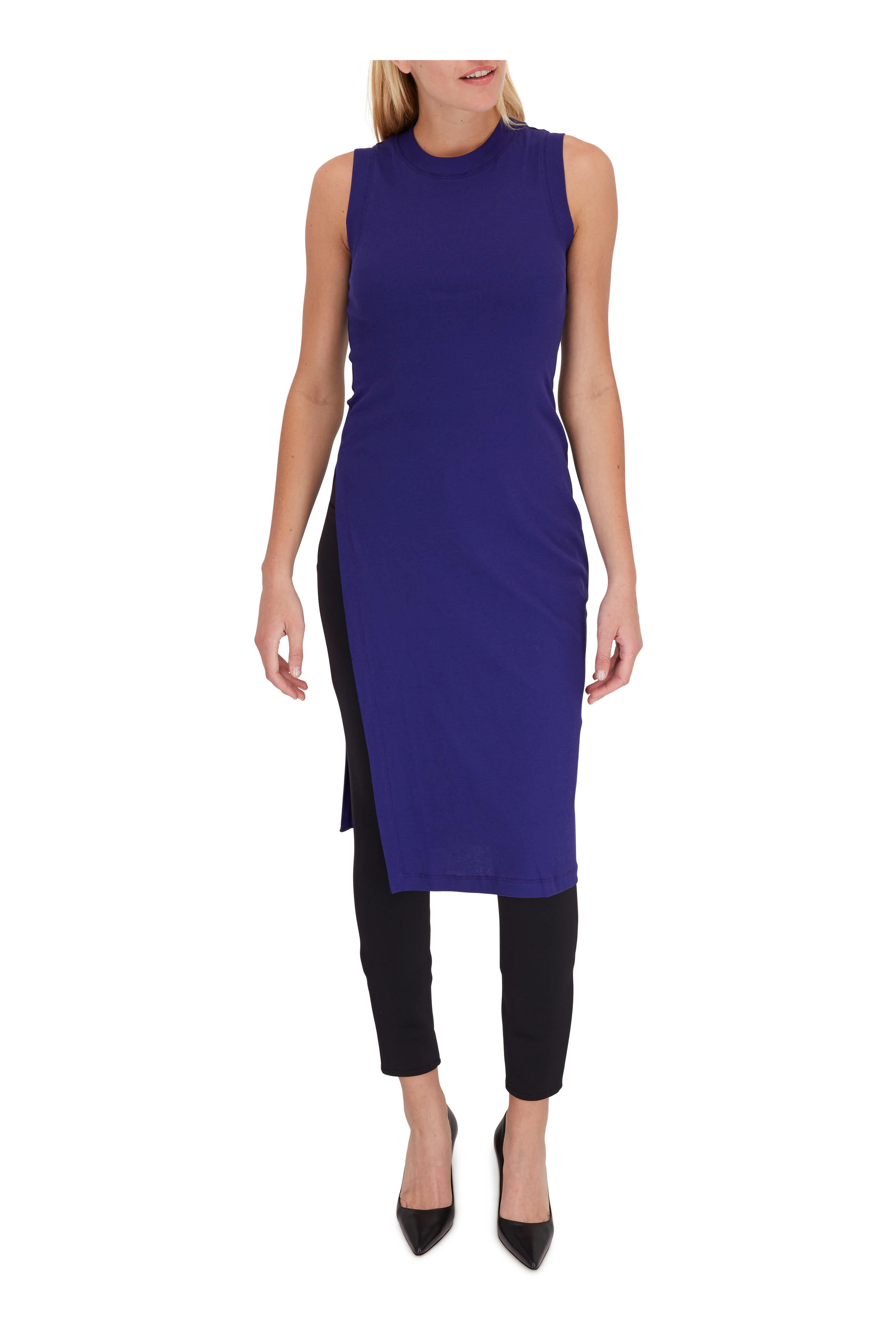 J Brand - Alana Black Scuba High-Rise Skinny Pant