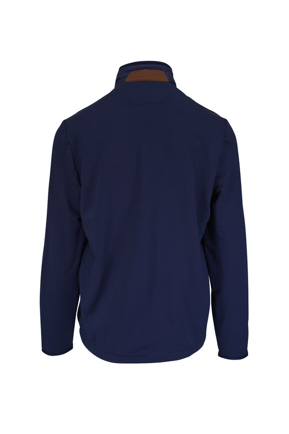 RLX Ralph Lauren Navy Performance Padded High Neck Jacket - view 3