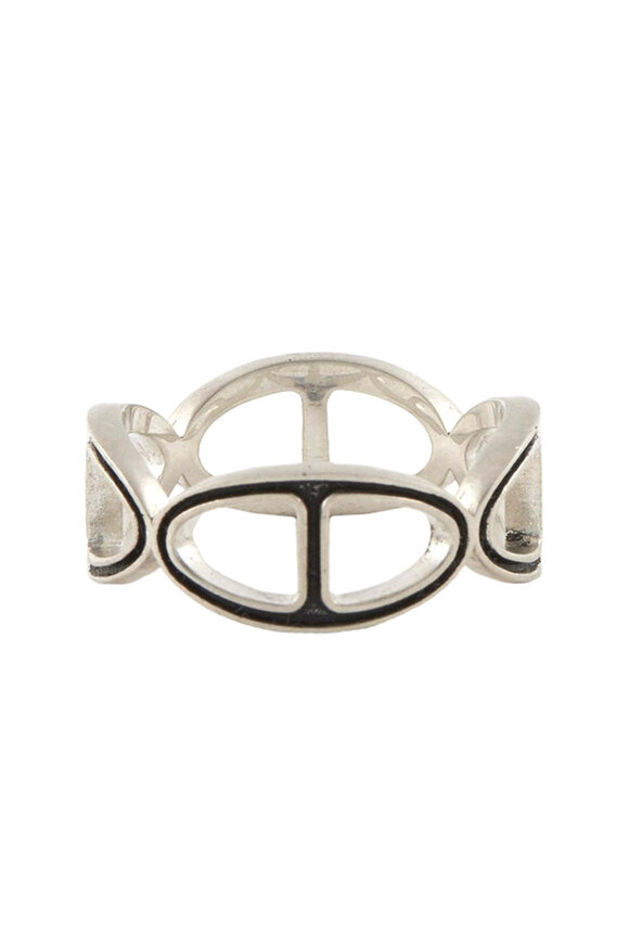 Sylva & Cie Platinum Link Ring