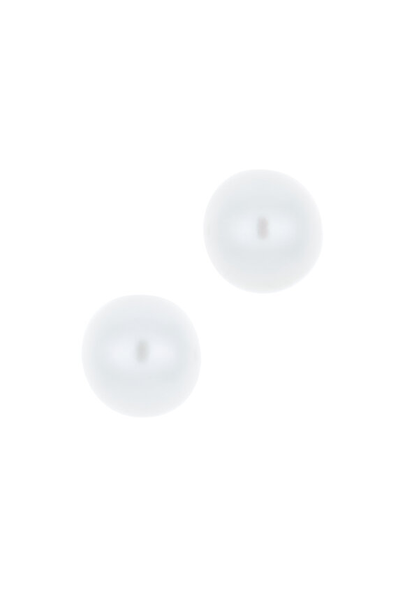 Mikimoto - 18K White Gold Akoya Pearl Studs