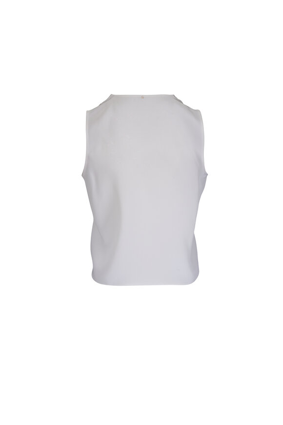 Peter Cohen Solo Ethnic 4-Ply Silk Tank - view 2