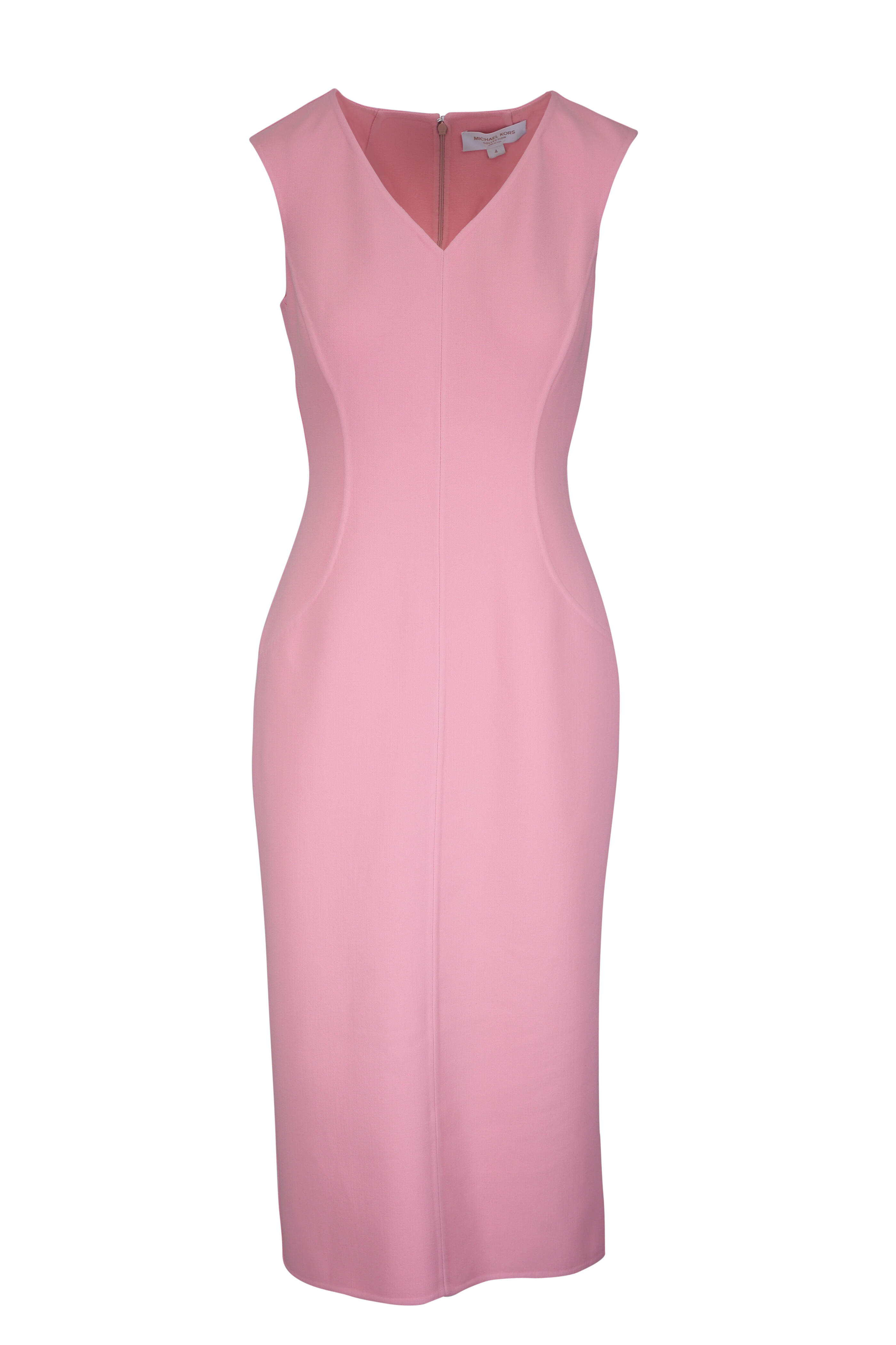 Michael Kors Collection - Quartz Double-Faced Wool Sheath Dress