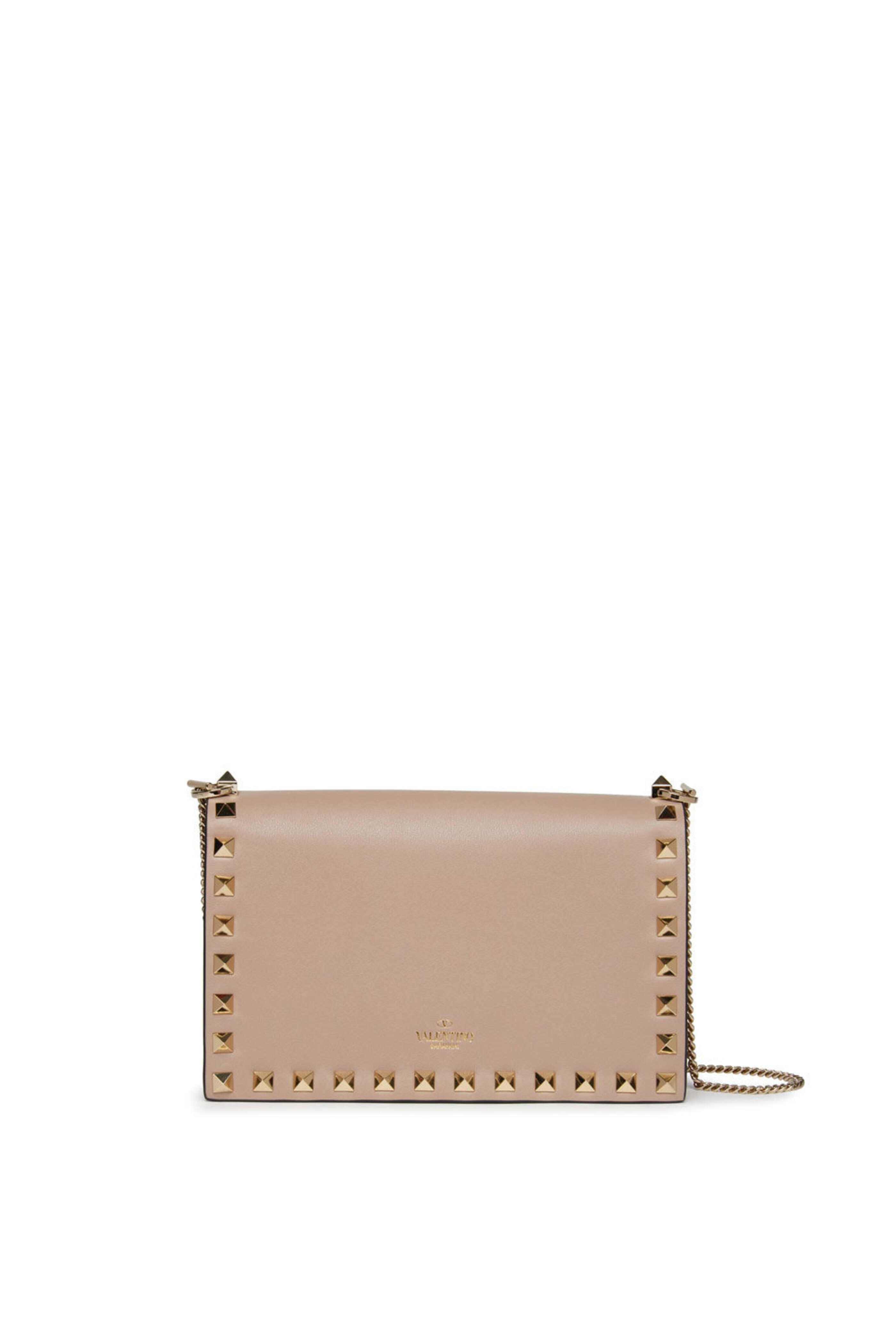 Valentino Garavani - Rockstud All Around Studs Pouch in Poudre