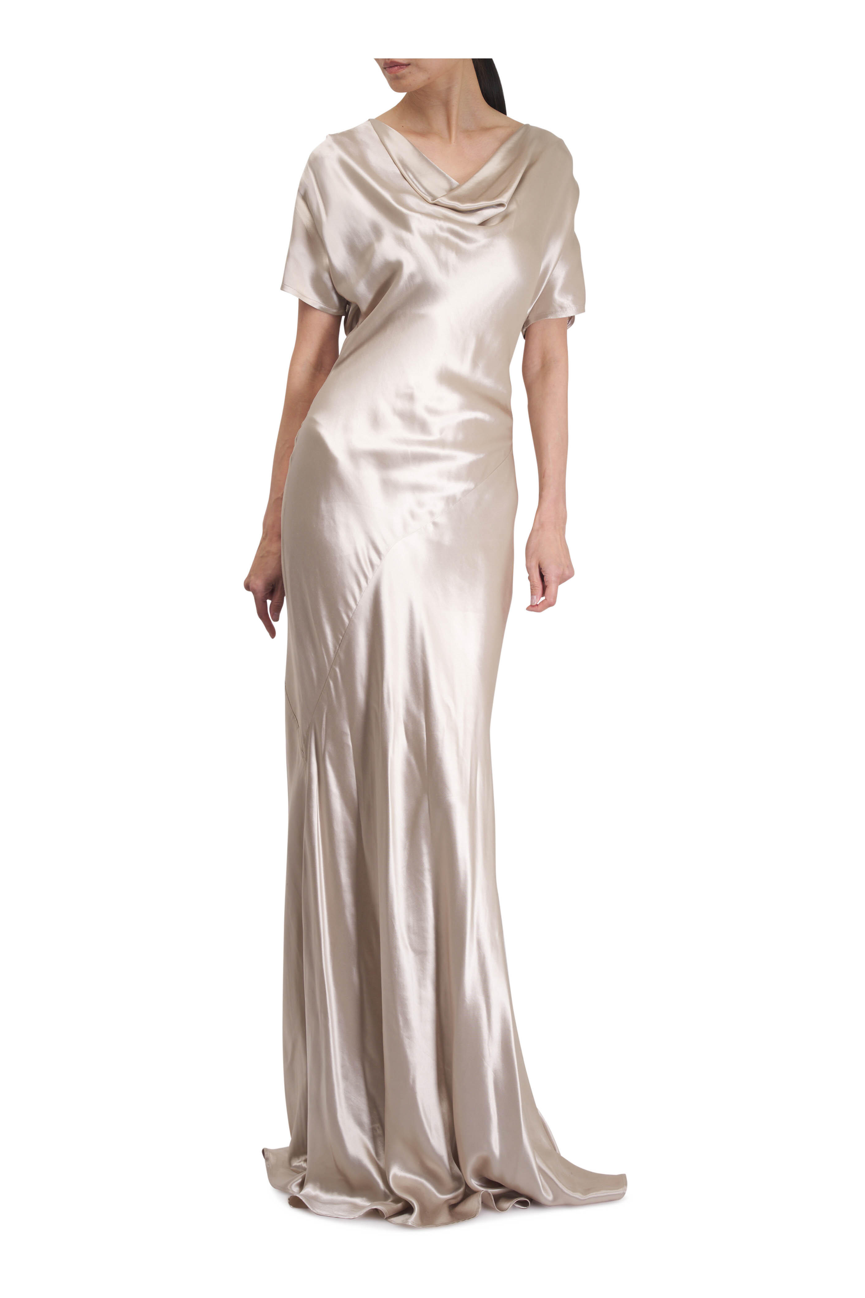 Kiton - Gold Short Sleeve Gown