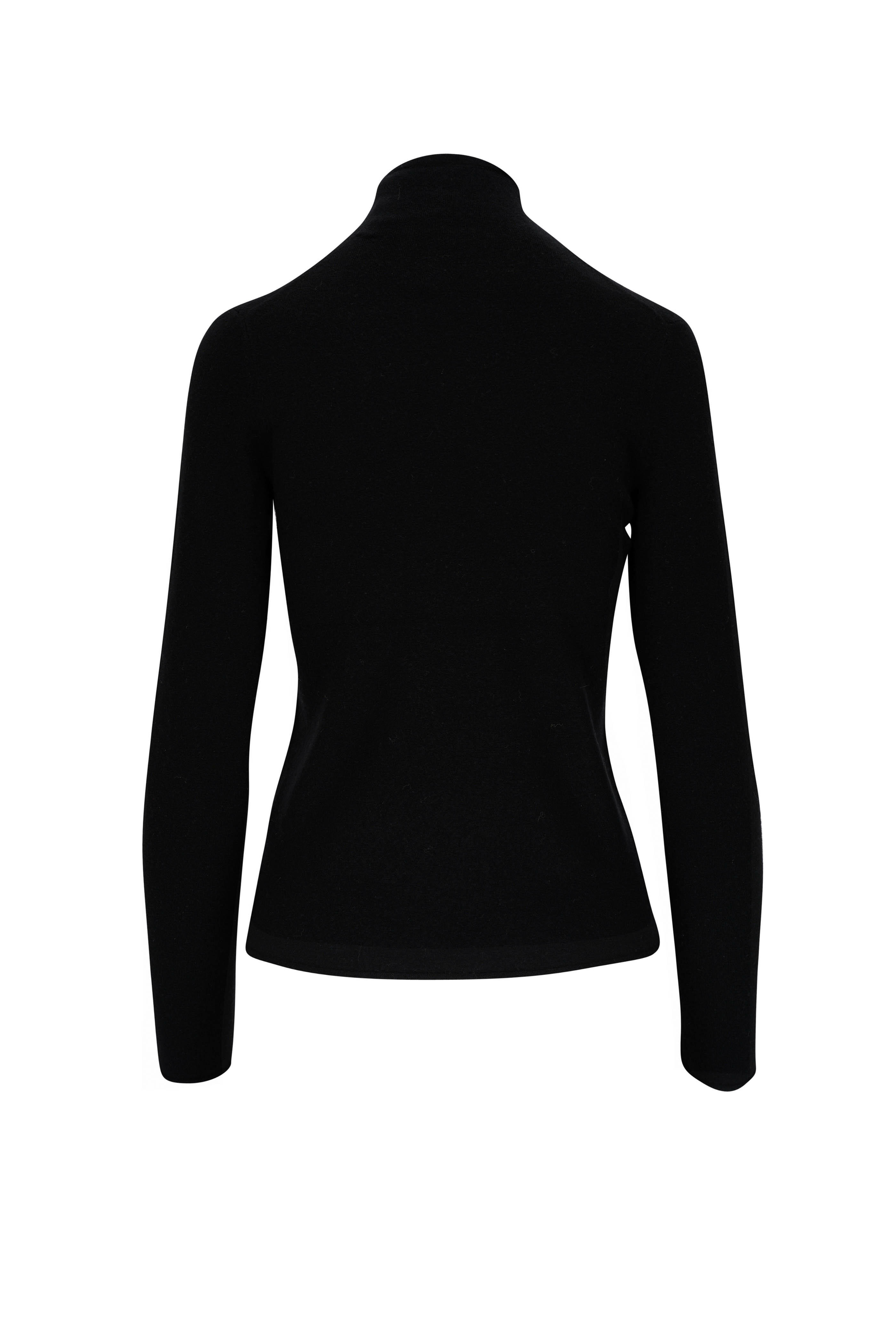 Vince - Slim Black Turtleneck | Mitchell Stores