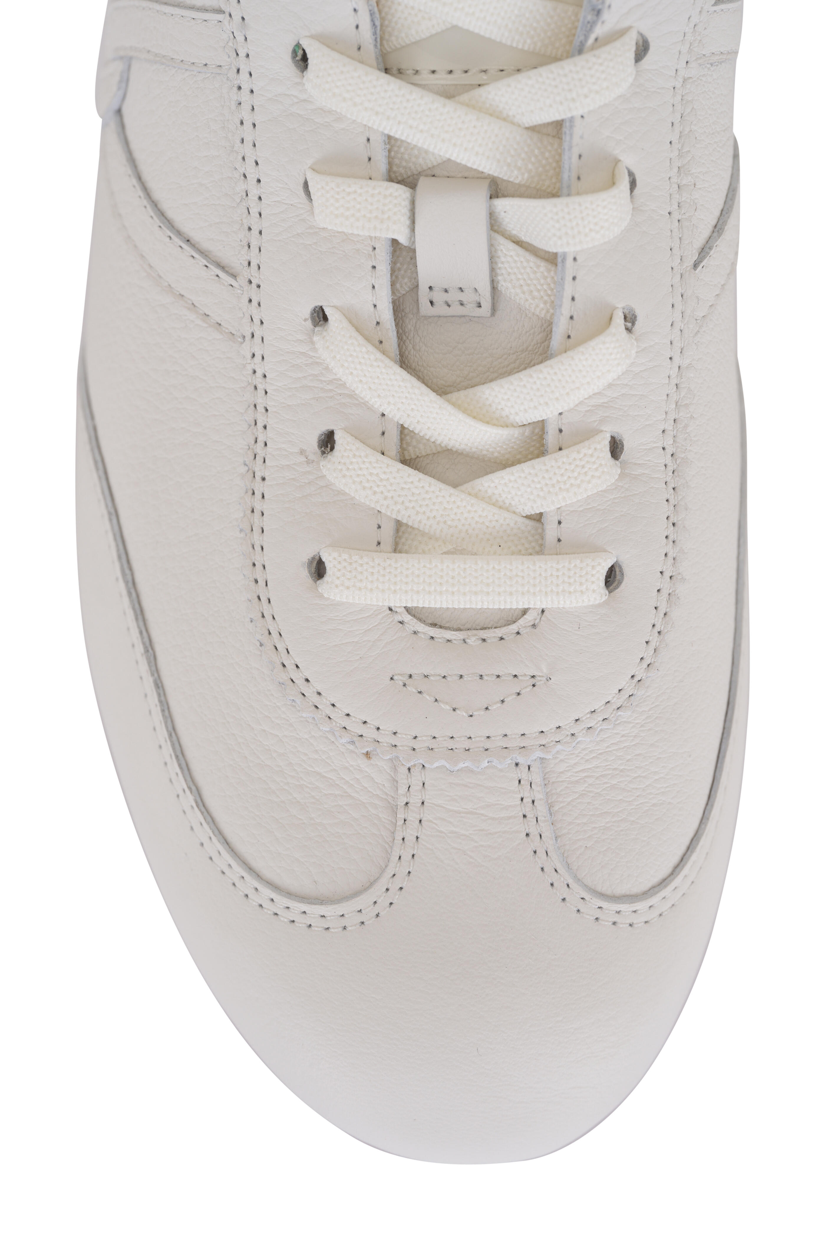 Veronica Beard - Riviera Coconut Leather Sneaker