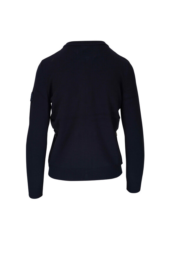 Bogner - Anja Hybrid Knit Navy Blue Jacket 