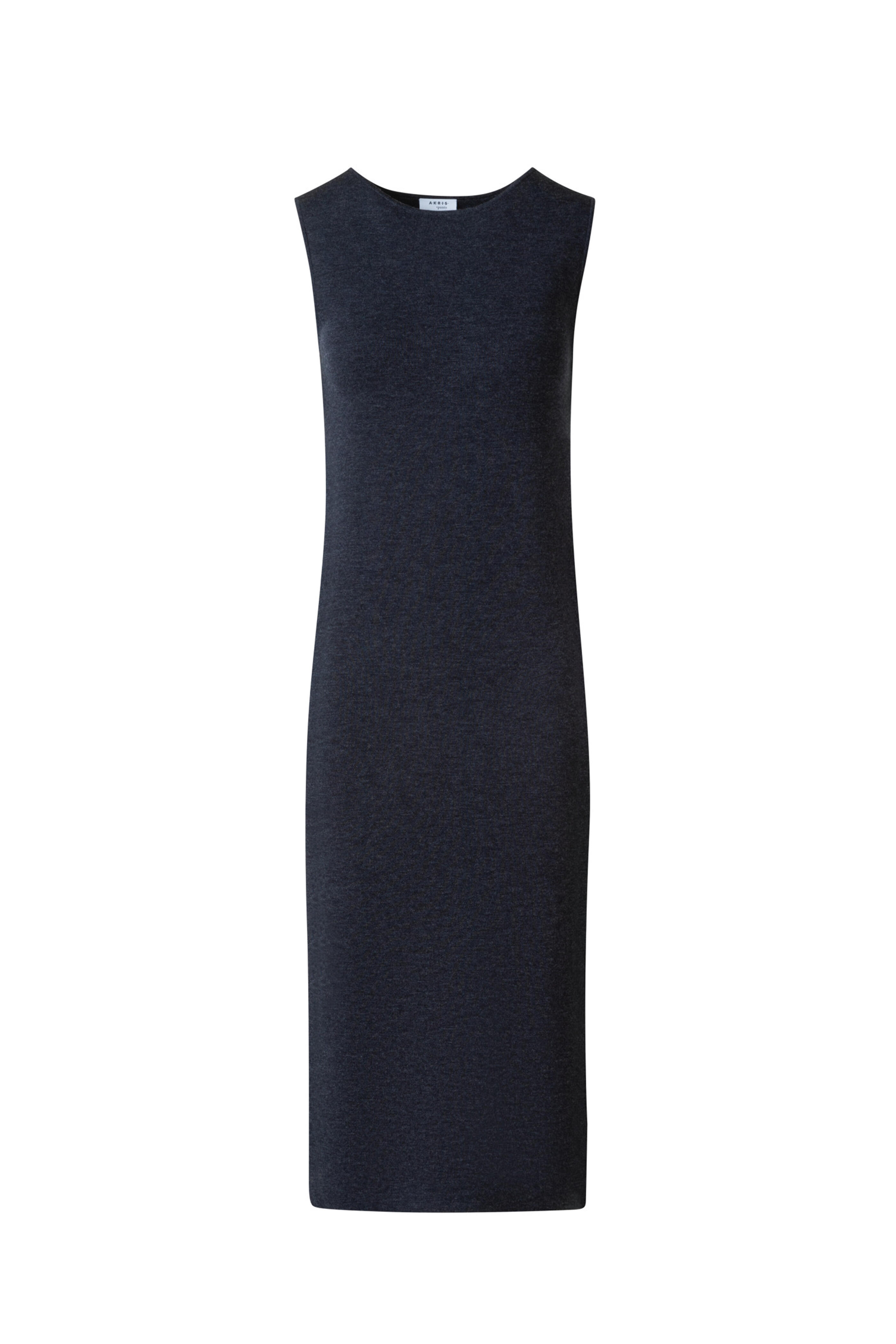 Akris Punto - Charcoal Gray Tube Milano Knit Dress