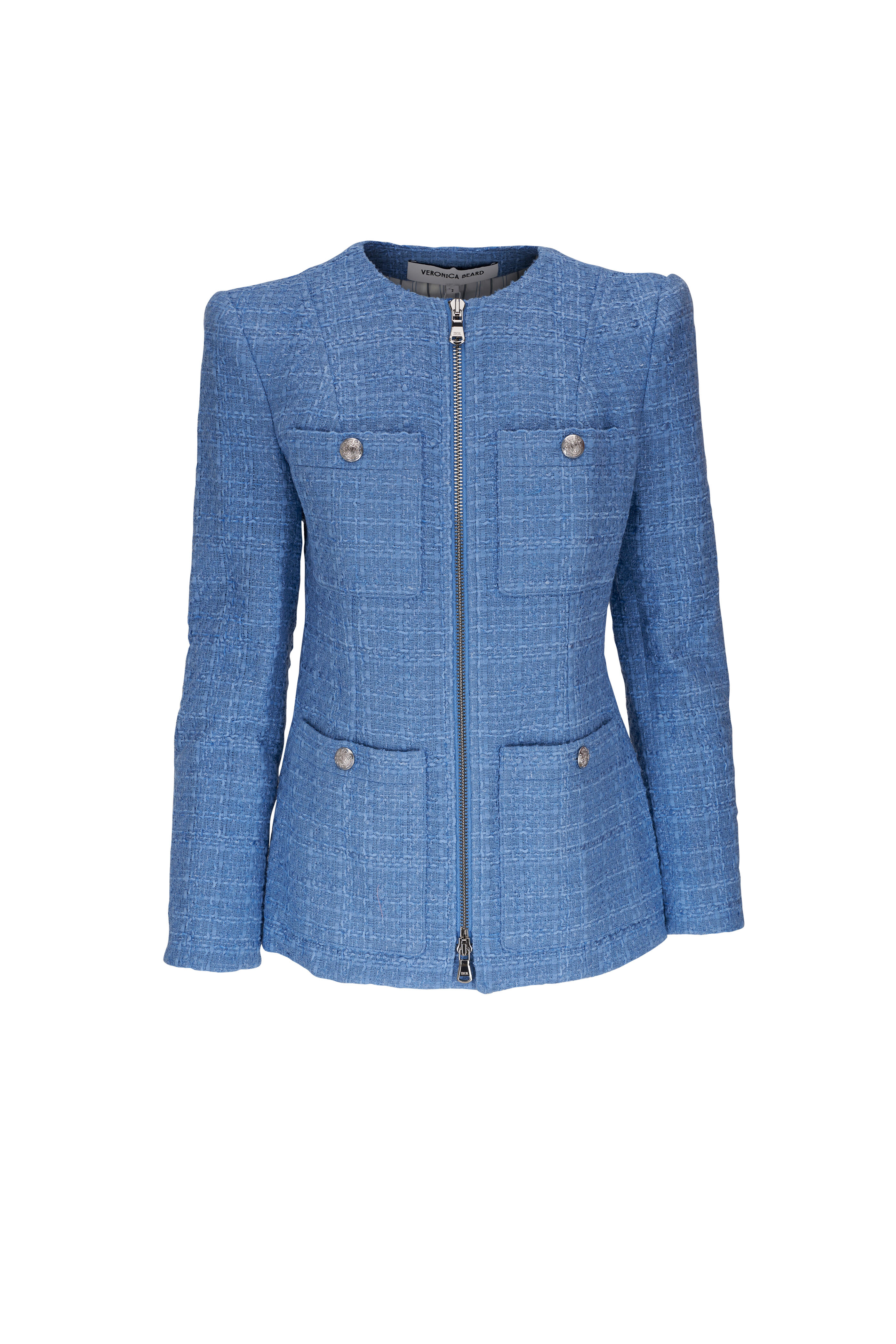 Veronica Beard - Agni Skylight Tweed Dickey Jacket