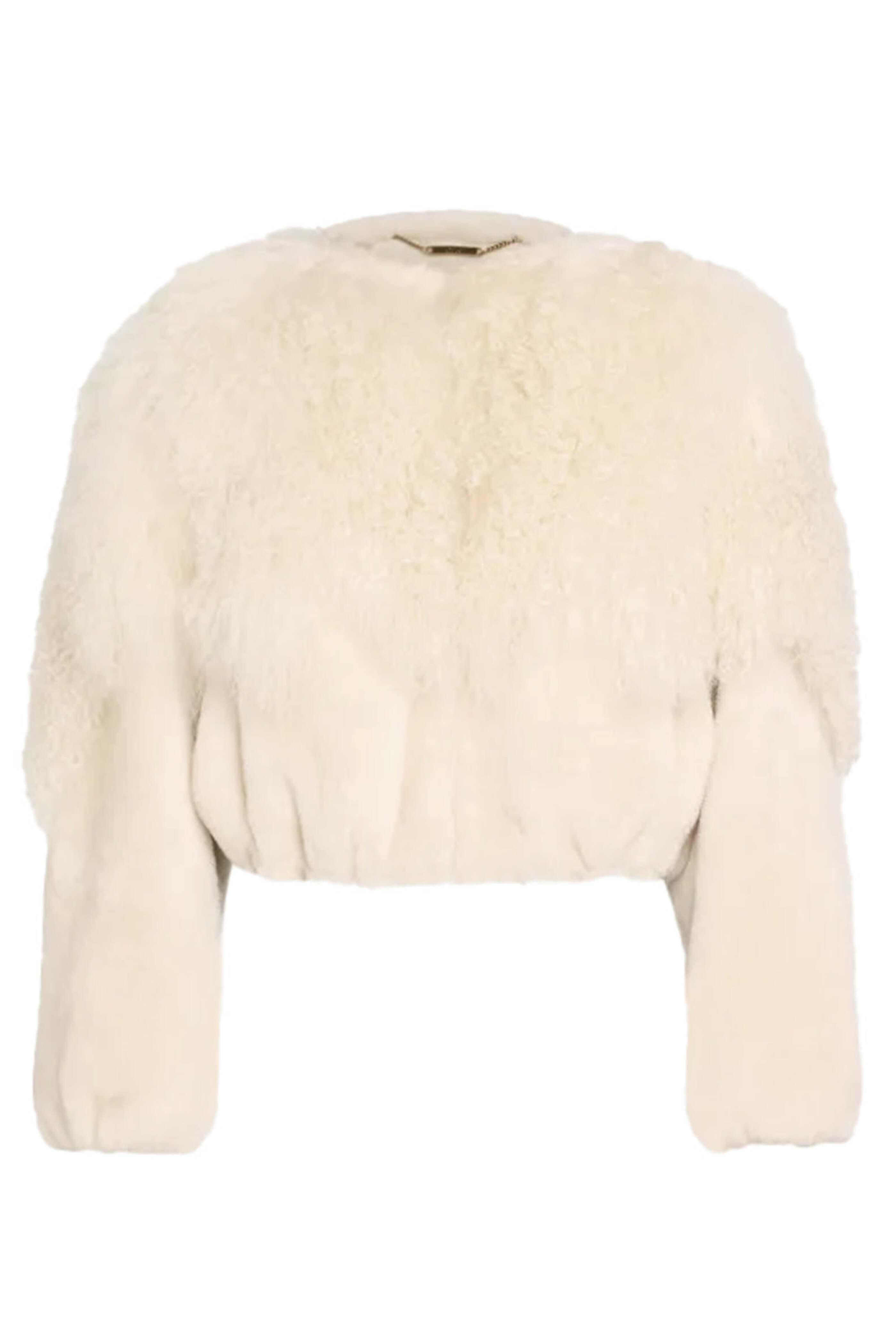Chloé - Eden White Shearling Jacket