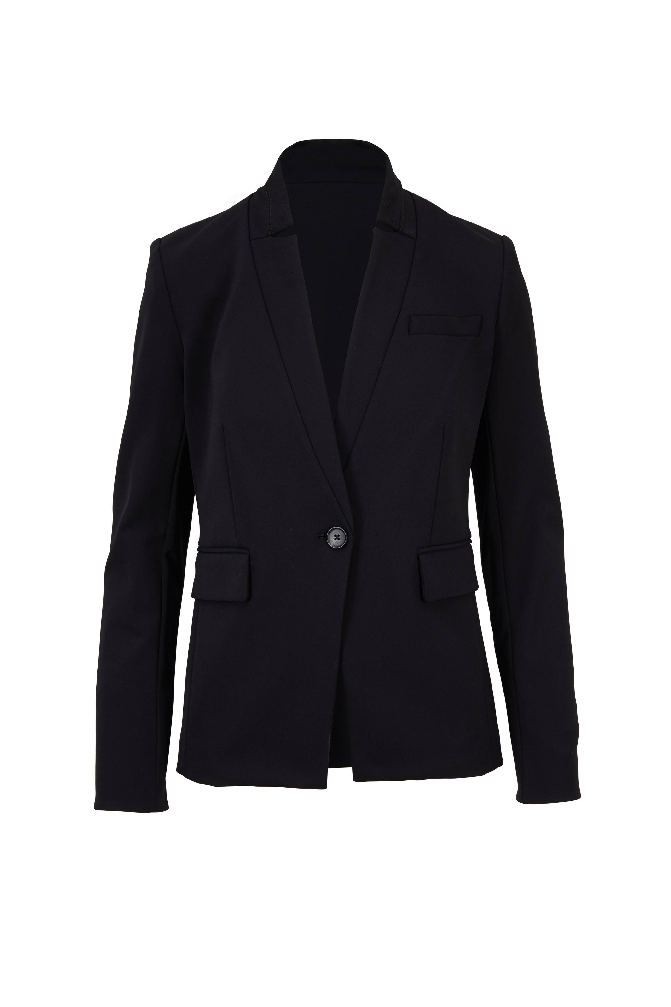 Veronica beard black hot sale scuba jacket