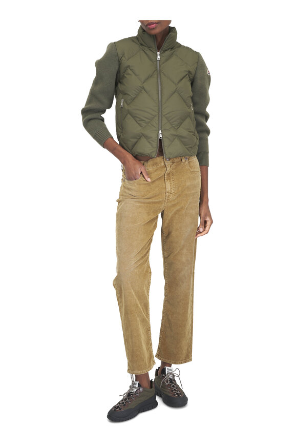 R13 Romeo Golden Brown Stretch Corduroy Pant - view 2