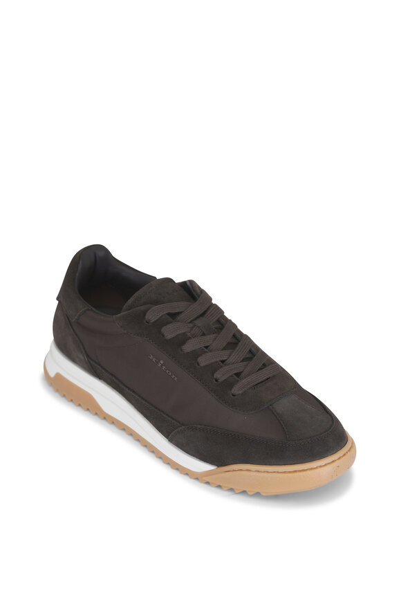 Kiton Brown Suede Sneaker - view 1