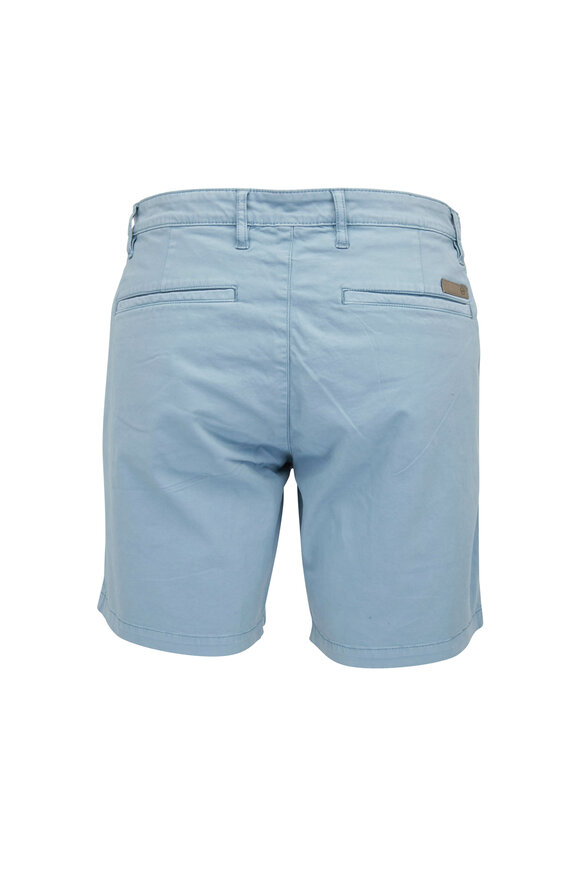 AG - Wanderer Calm Sea Sulfur Poplin Chino Shorts