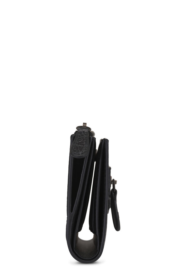 Balenciaga Le City Black Leather Bi-Fold Wallet - view 4