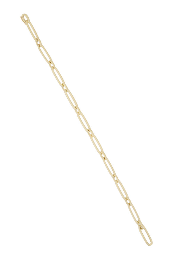 Irene Neuwirth 18k Yellow Gold Narrow Link Bracelet