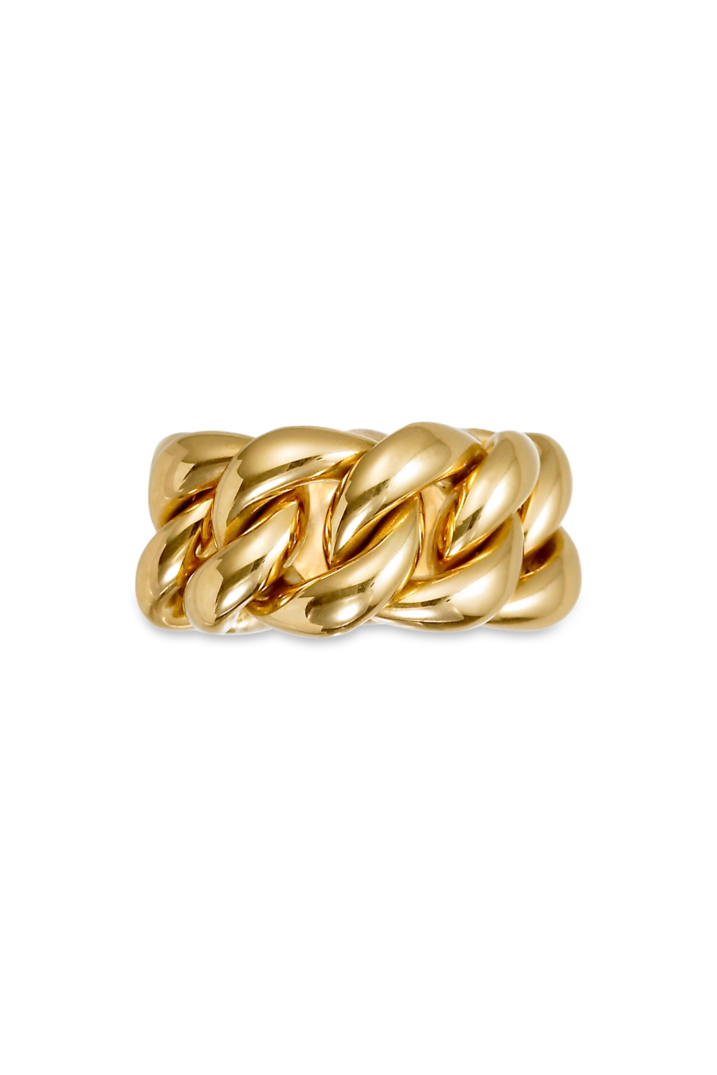Kathleen Dughi - Yellow Gold Emma Linked Ring