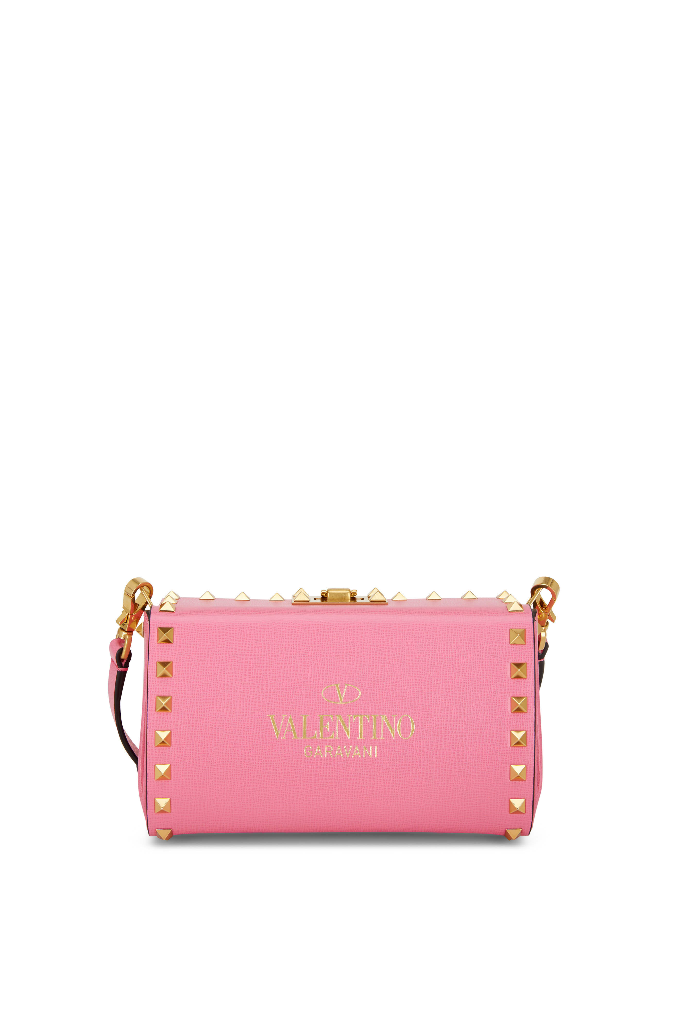 Valentino Rockstud Crossbody Bag- Lipstick Pink