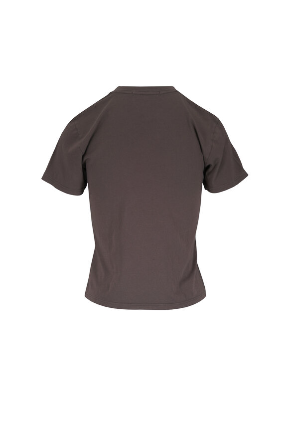 TWP His Brown Cotton T-Shirt - view 2