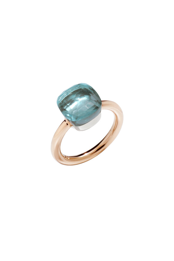 Pomellato Nudo Sky Blue Topaz Ring