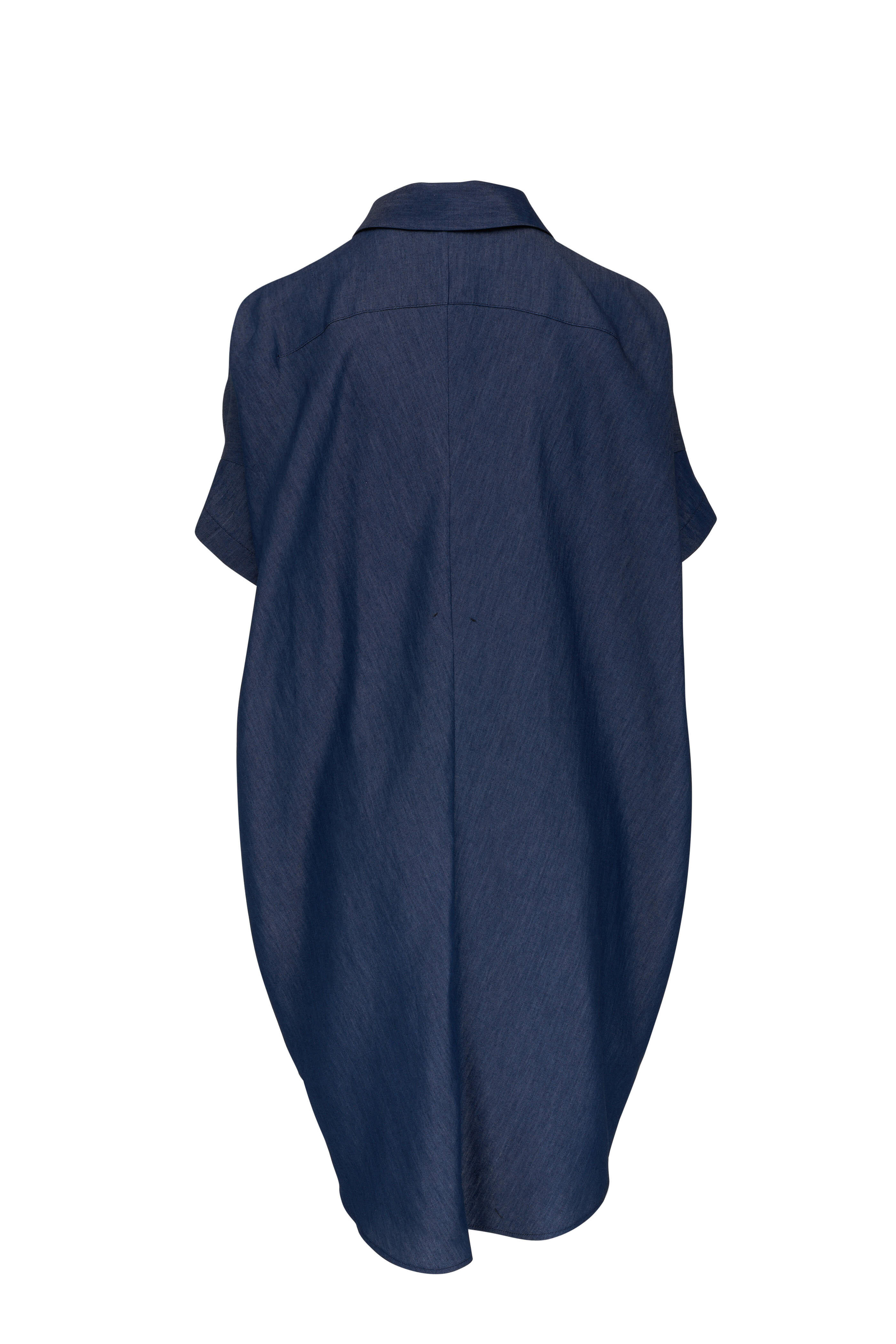Zero + Maria Cornejo - Aissa Joi Indigo Denim Shirtdress