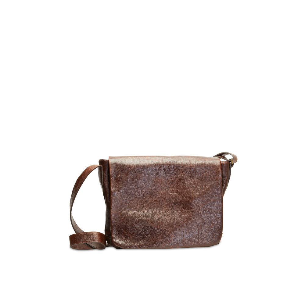 Moore & Giles Americana Bison Messenger Bag Mitchell Stores
