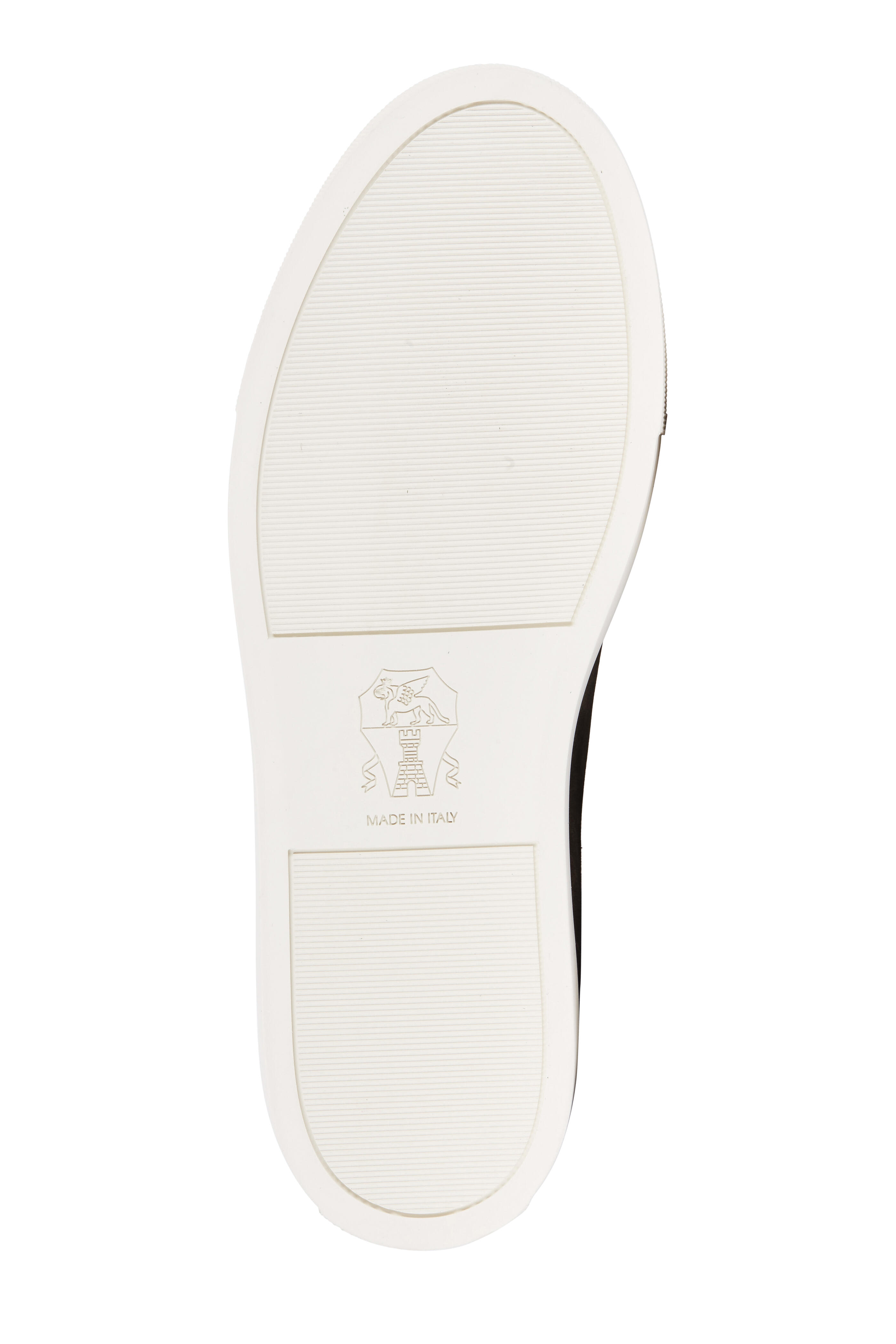 Brunello Cucinelli - Olive Green Suede Sneaker | Mitchell Stores