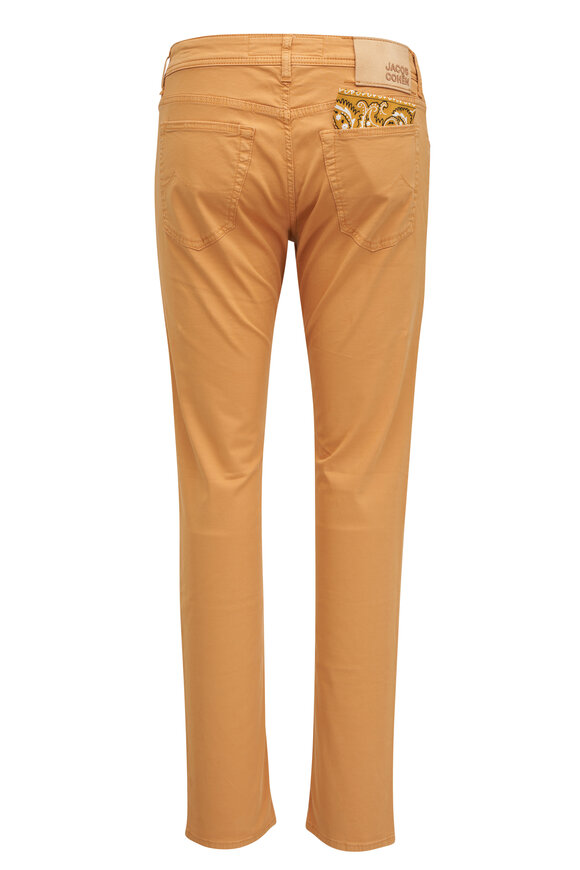 Jacob Cohen - Dark Khaki Five Pocket Pant 