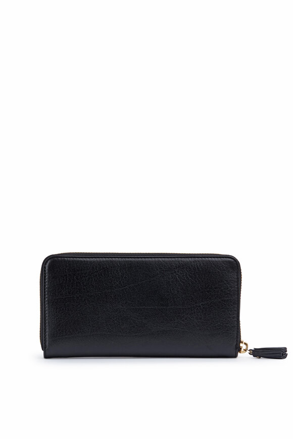 Anya Hindmarch - Black Leather Wallet