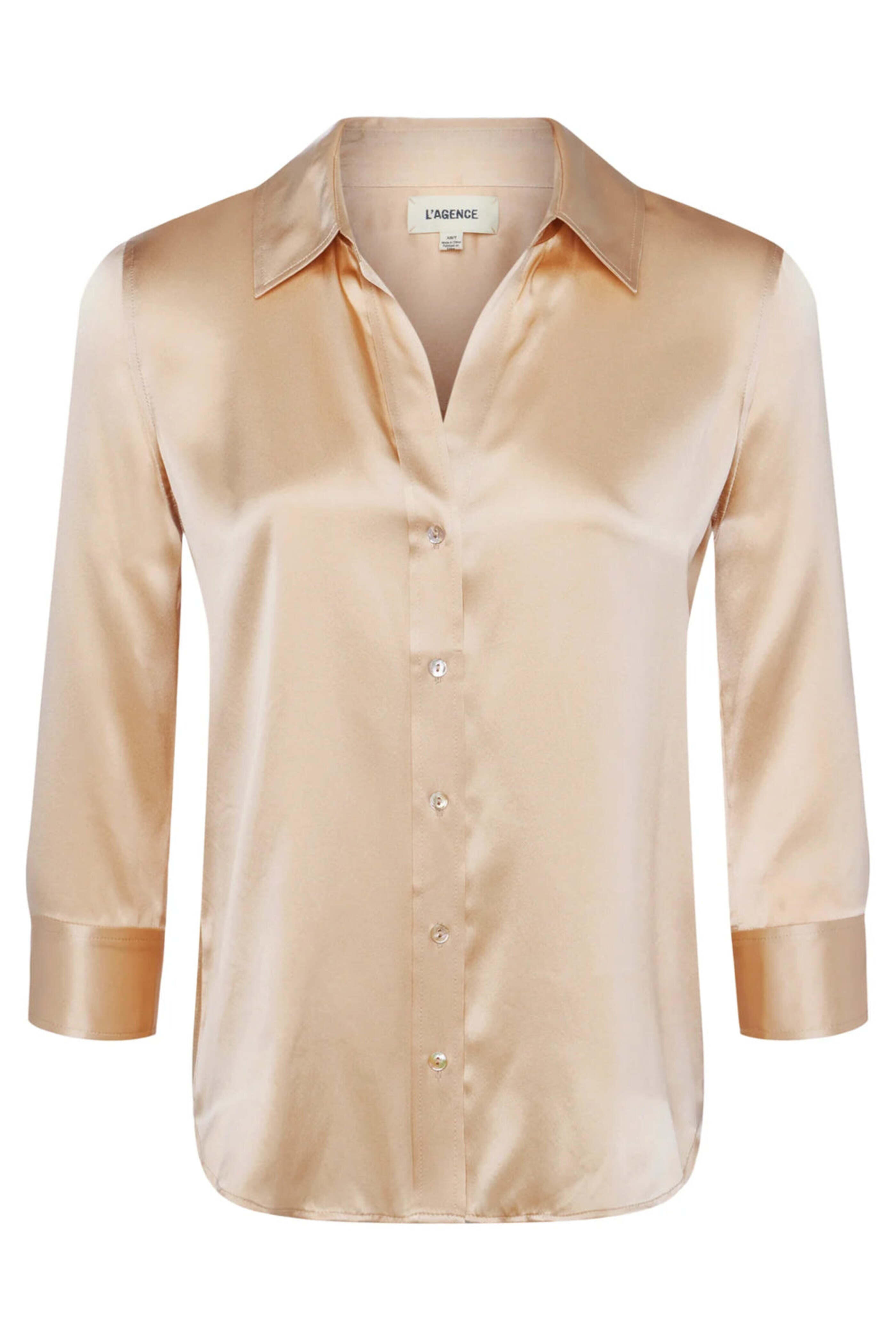 L'Agence - Toasted Almond Dani Blouse