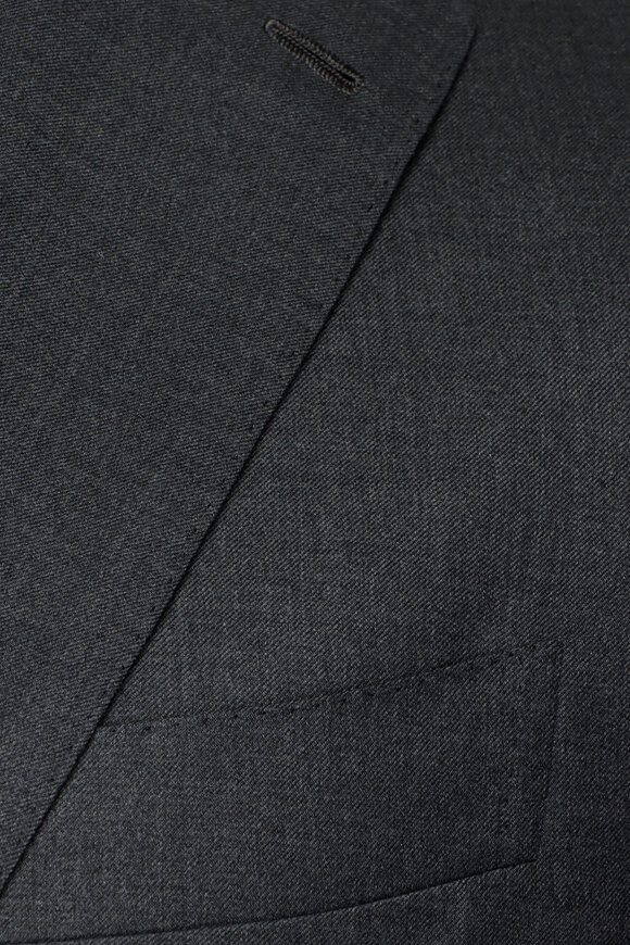 Cesare Attolini Solid Gray Wool Suit - view 3