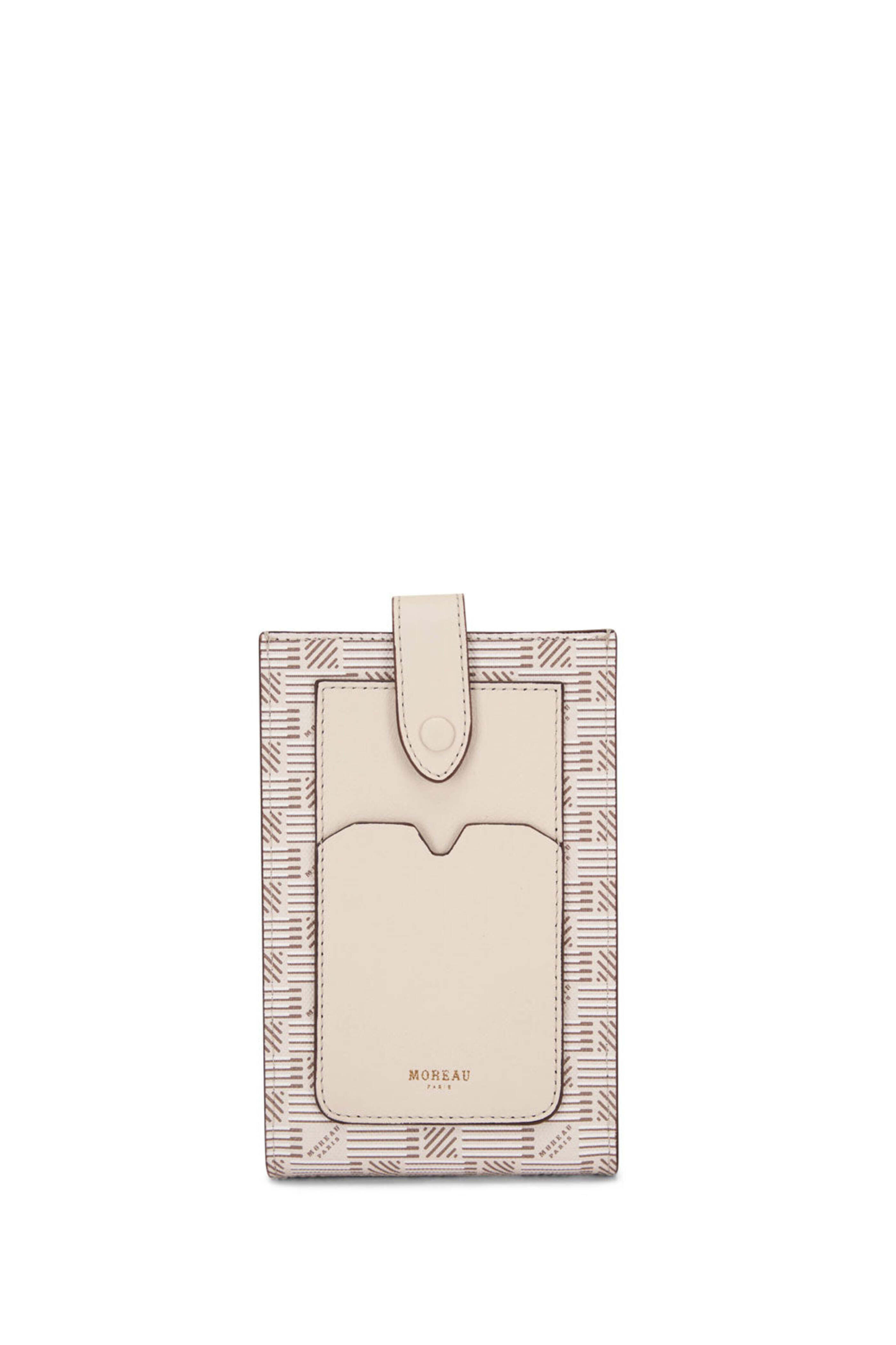 Moreau Paris - Vertical Phone Pouch in Champagne