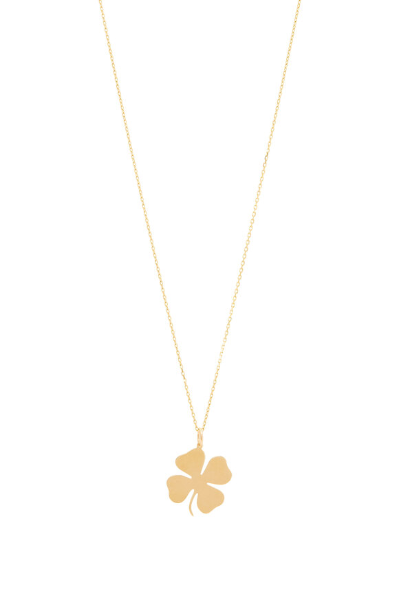 Genevieve Lau "Lucky" Yellow Gold Necklace