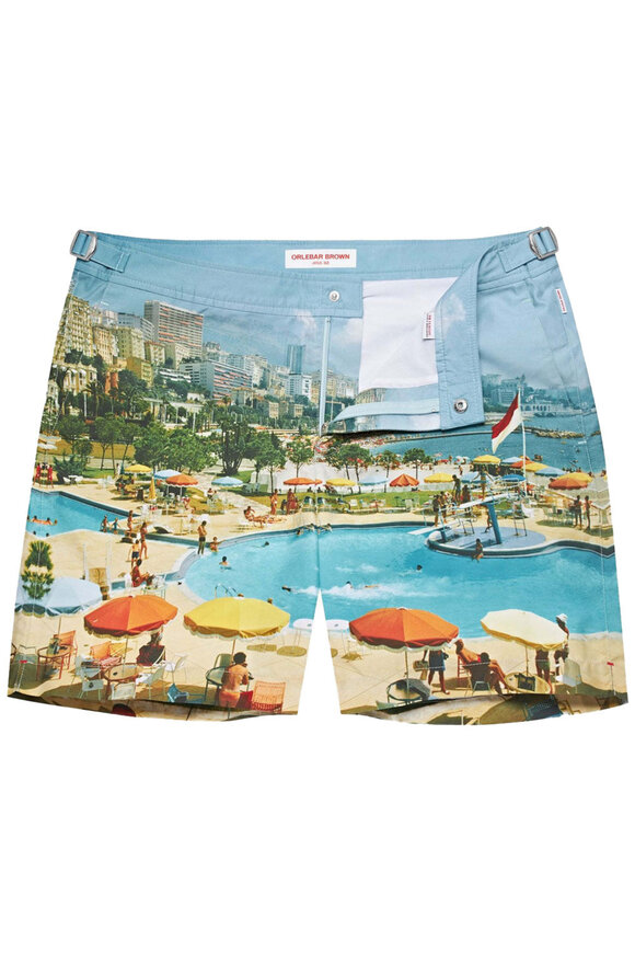 Orlebar Brown Monte Carlo Bulldog Photographic Swim Short - view 1