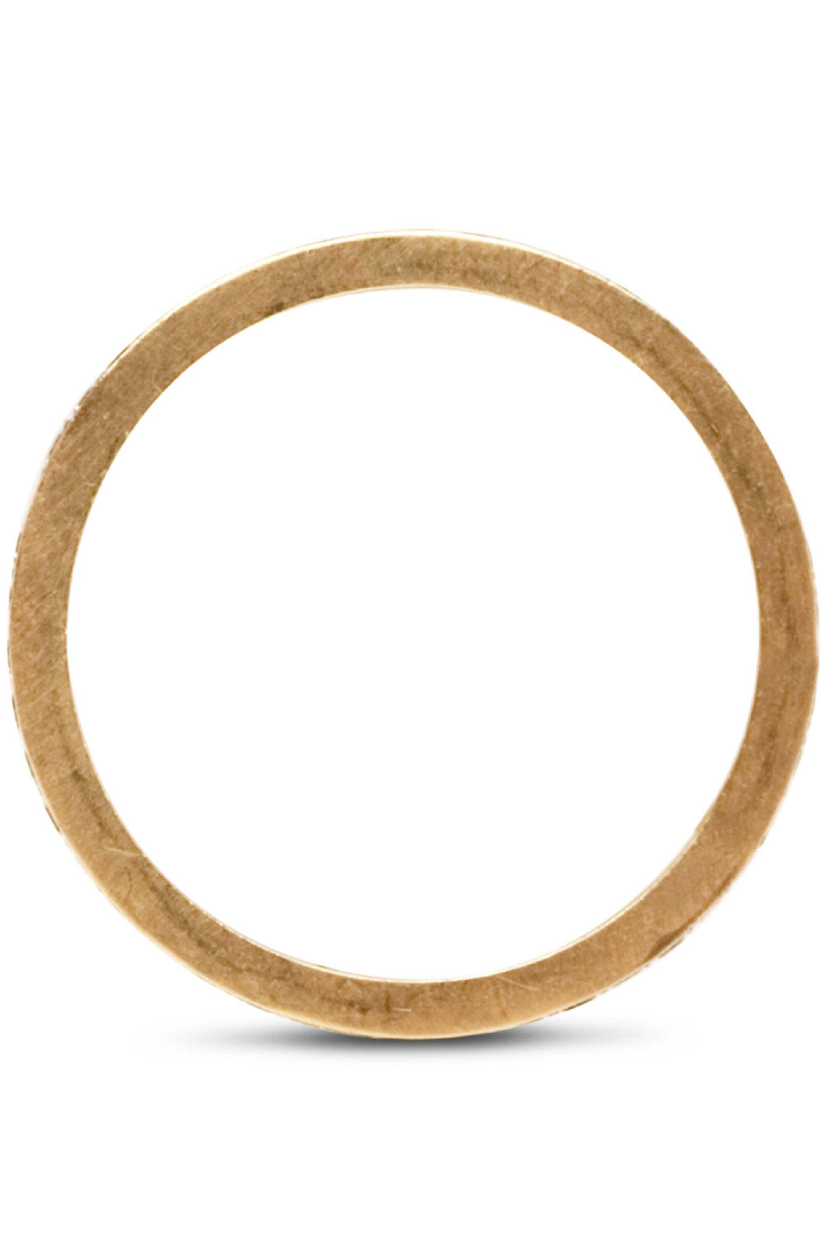 Sylva & Cie - Champagne Diamond Gold Ring Band