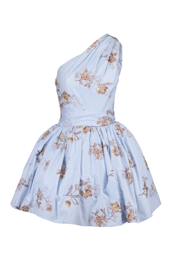 Aknvas Paula Embellished One Shoulder Mini Dress - view 1
